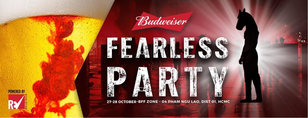 Fearless Party của Budweiser trong dịp Halloween.