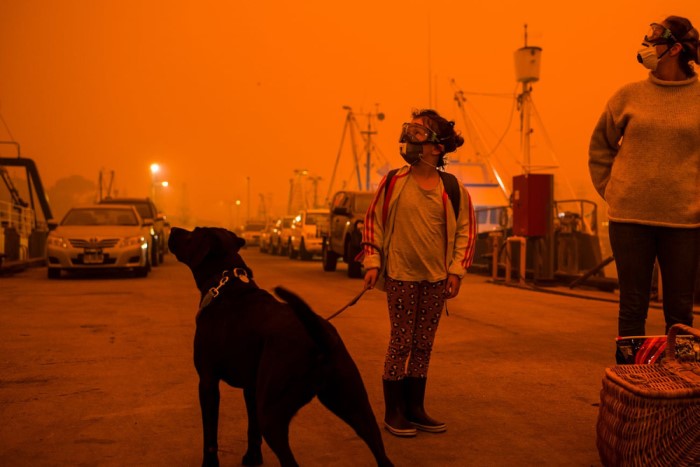 ô nhiễm không khí trầm trọng do cháy rừng ở Úc 