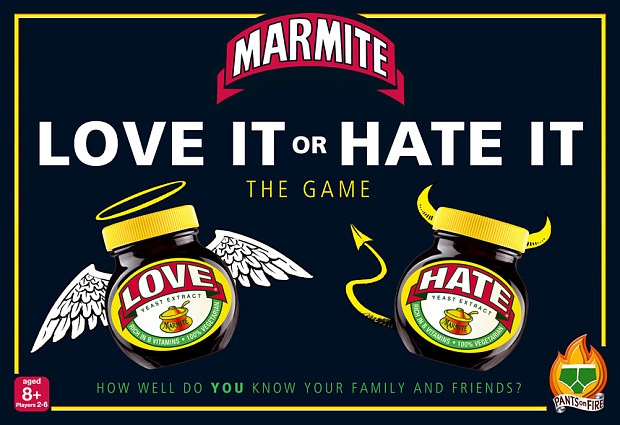 Thương hiệu mứt Marmite với message “You either love it or hate it” – Bạn có thể thích nó hoặc không.