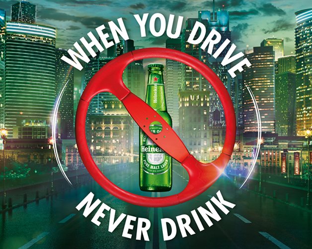 Cách Heneiken xây dựng chiến dịch 'When you drive, never drink' và thực thi nó 