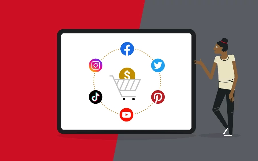 Các nền tảng mạng xã hội phù hợp để kinh doanh social commerce như Facebook, Tiktok, Instagram, Youtube