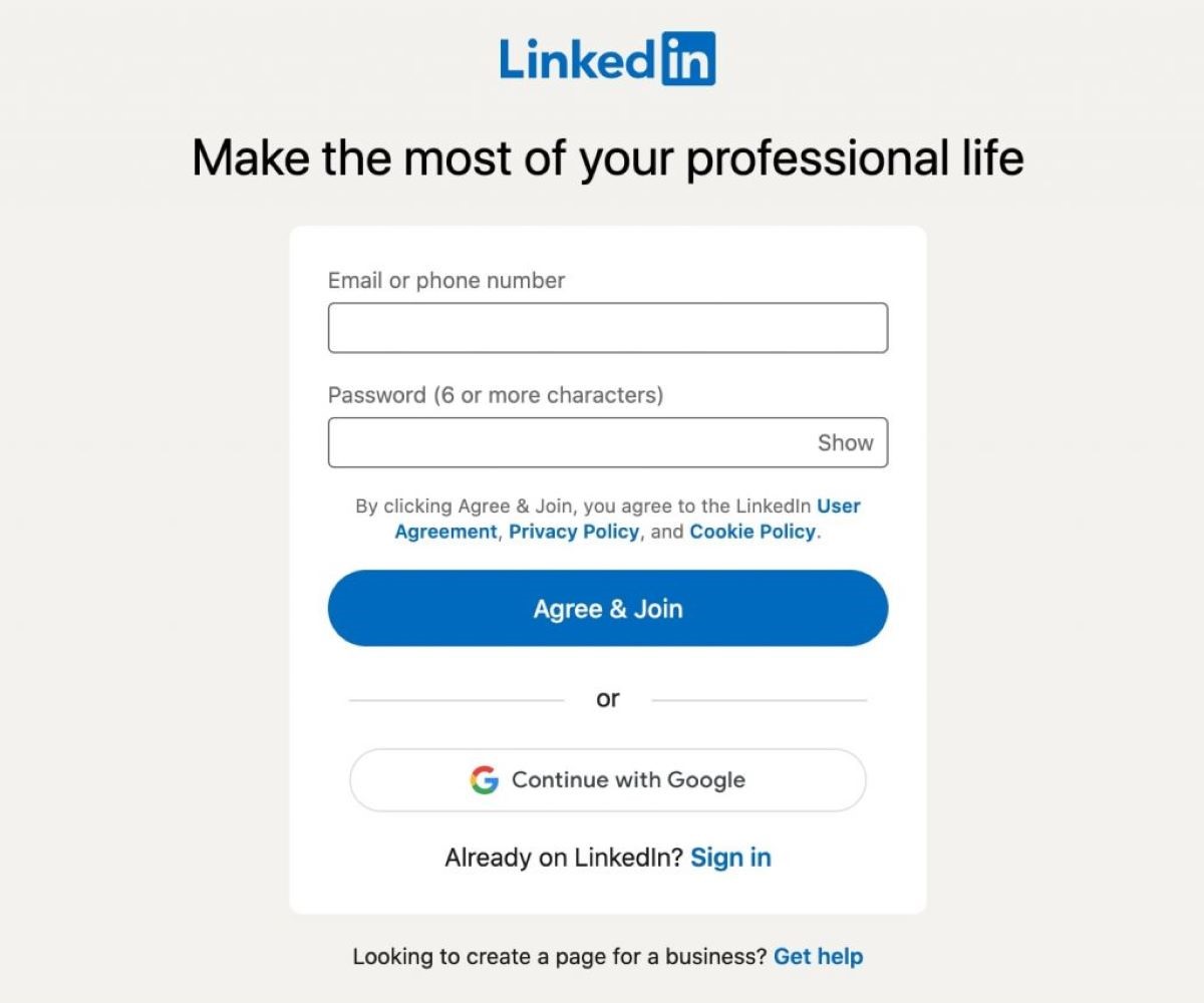 Thiết lập tài khoản LinkedIn cho doanh nghiệp là 1 trong 7 chiến lược LinkedIn Marketing hiệu quả 2022