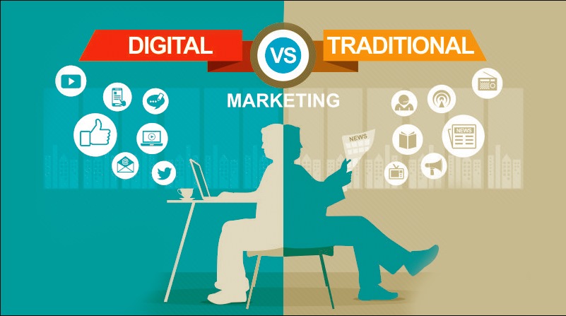 Những điểm khác nhau giữa digital marketing và marketing truyền thống