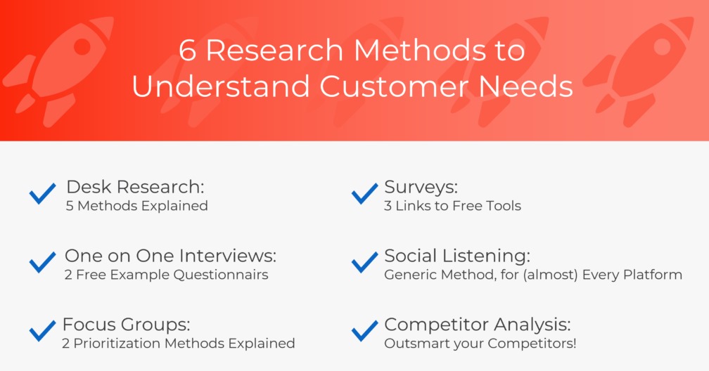 6 phương pháp nghiên cứu nhu cầu khách hàng 