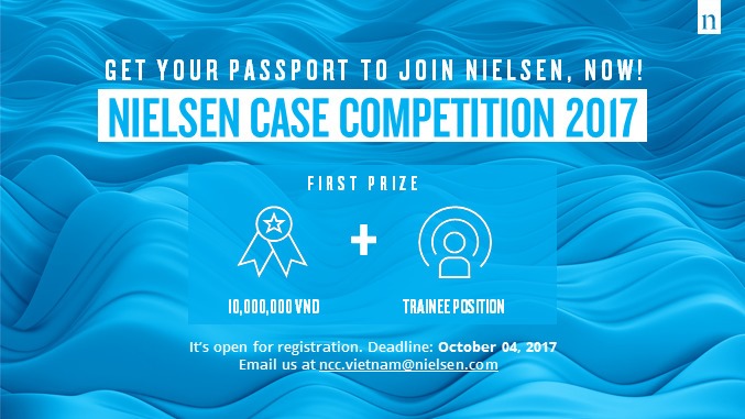 Dành cho sinh viên khối ngành kinh tế, Nielsen Case Competition là cuộc thi giải quyết tình huống kinh doanh thực tế 