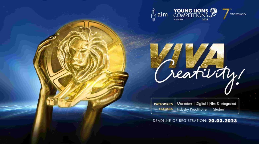 Vietnam Young Lions được coi là cuộc thi danh giá nhất ngành MarCom do AIM Academy là đại diện chính thức