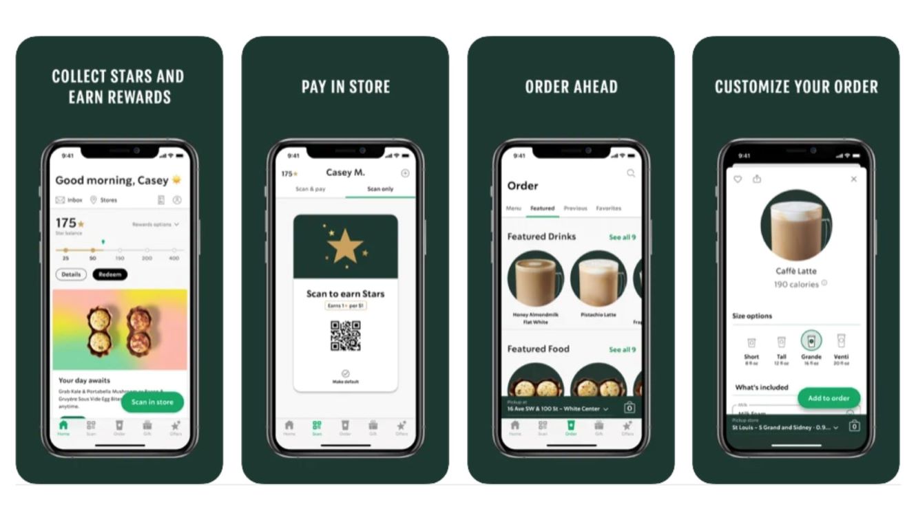 Starbucks triển khai chương trình trao thưởng và ứng dụng dành cho thiết bị di động