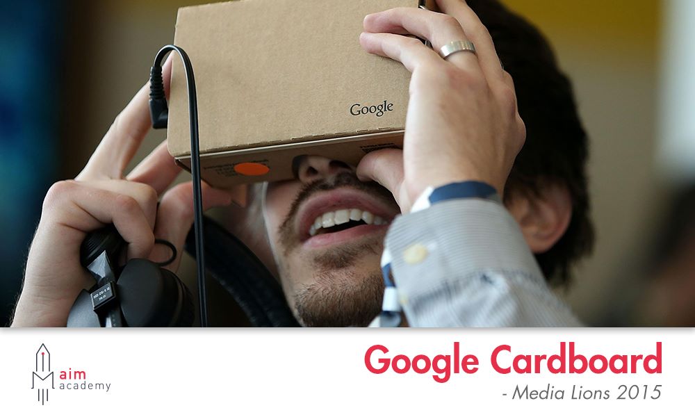 Google Cardboard – Mobile Lions 2015