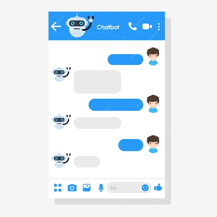 khách hàng nói chuyện với một nhân vật ảo thông qua Messenger Facebook, có 3 lợi ích khi dùng chatbot