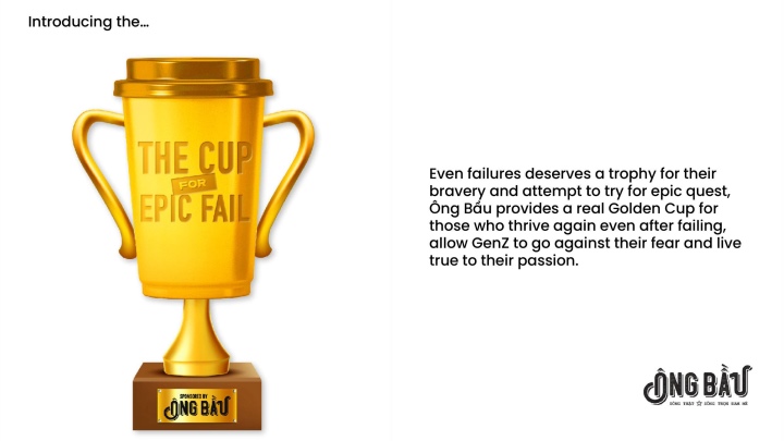 Ý tưởng “The Cup For Epic Fail” được mang tới Vietnam Young Lions