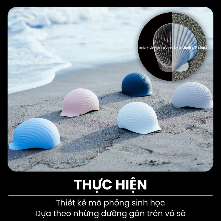 Thiết kế này mô phỏng theo cấu trúc sinh vật trong tự nhiên