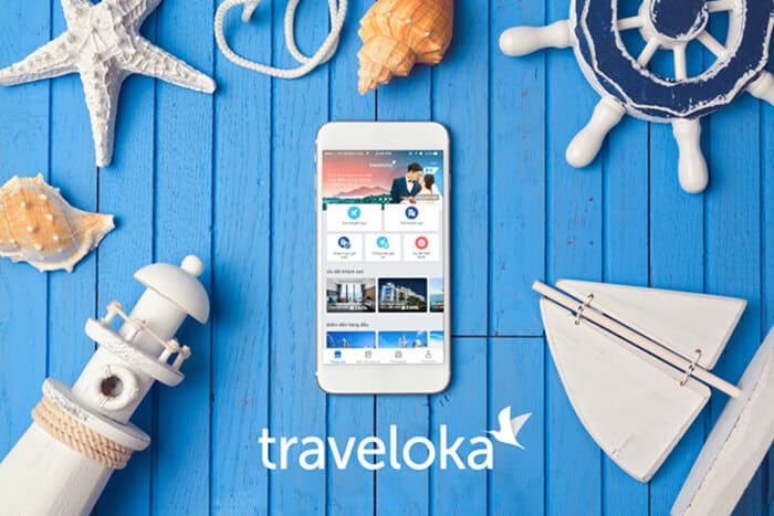 Ví dụ về thương hiệu Traveloka