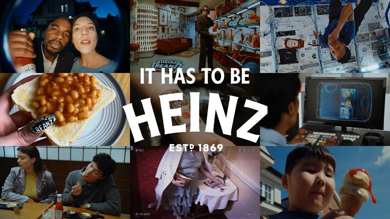 Ảnh print ad của chiến dịch ‘It Has To Be Heinz’ 