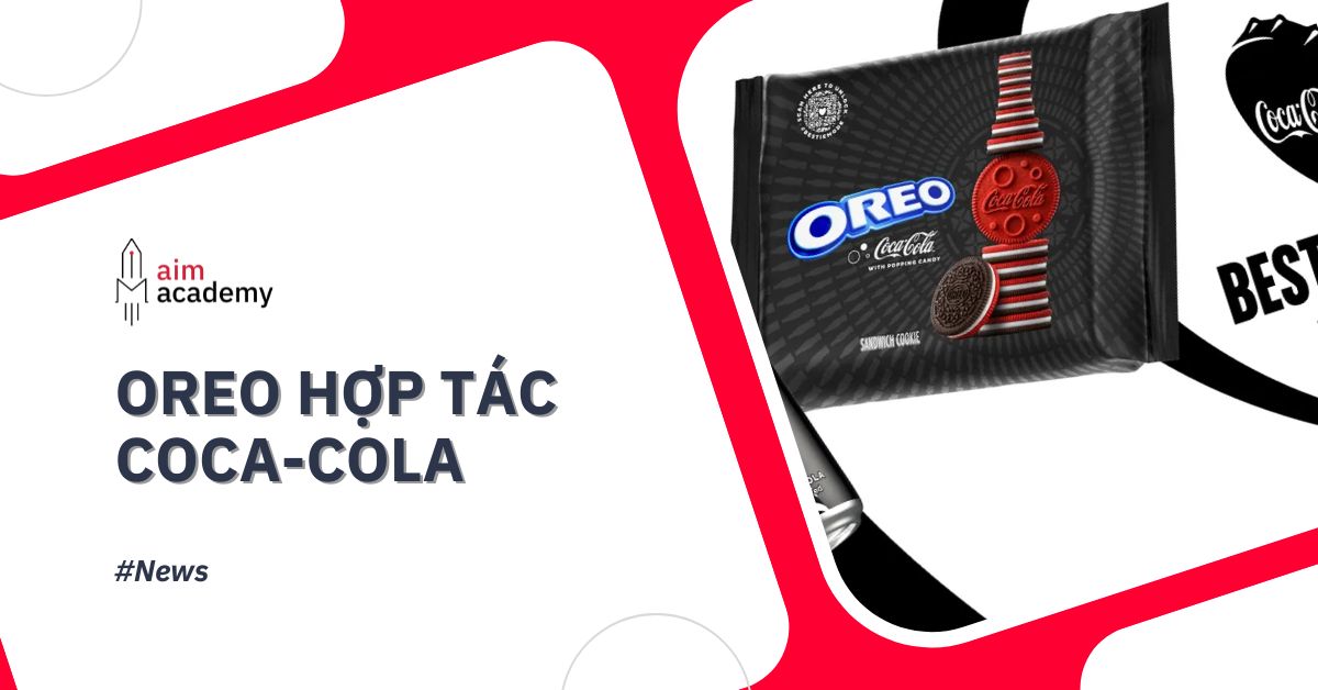 Oreo hợp tác cùng Coca-Cola ra mắt bộ sản phẩm mới
