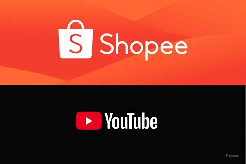 Màn hợp tác giữa YouTube và Shopee