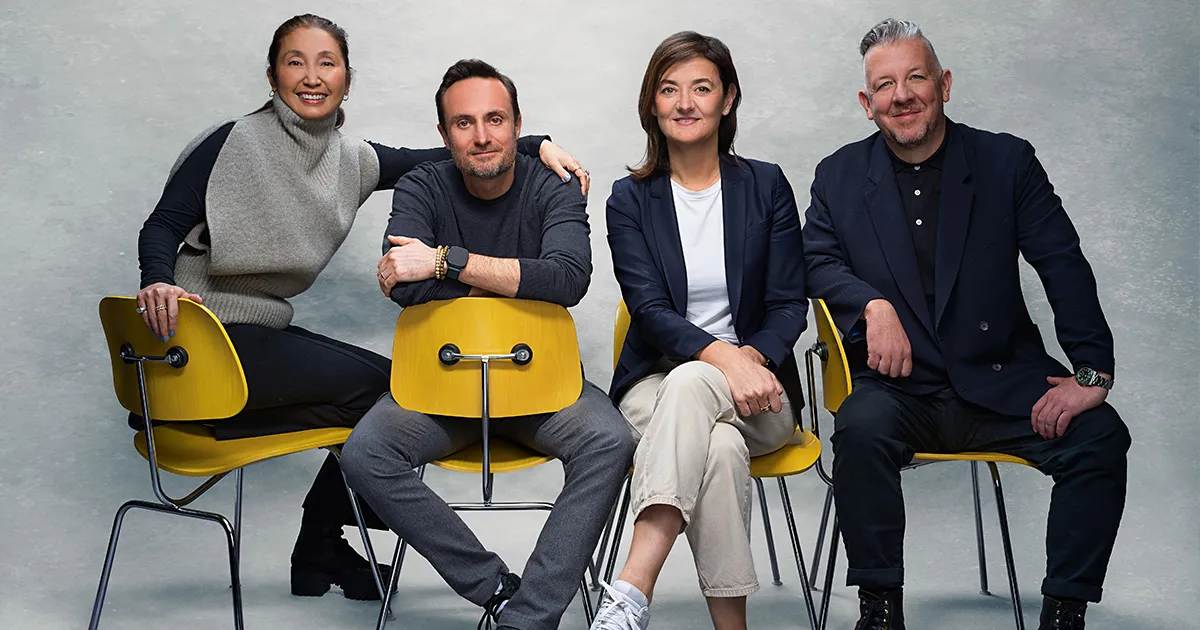 Giám đốc chiến lược toàn cầu của Publicis Groupe Carla Serrano cùng với sự lãnh đạo của Leo Marco Venturelli, Agathe Bousquet và Gareth Goodall